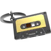 Metalmorphose Porte-clés Metalmorphose Cassette Audio Noir