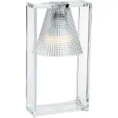 Kartell Lampe de Table , Light-Air, Transparent, Salon / séjour, Plastique, Design