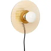 Hubsch Applique métal / verre - laiton