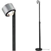 Paulmann Lampadaire , Aldan, dimmable, Noir, Salon / séjour, Métal, Moderne