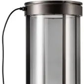 Blomus Lampe LED mobile -MITURO- couleur Gunmetal Size M