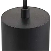 SLV ASTO TUBE, luminaire suspendu, GU10, longueur de suspension 250 cm, 4x max. 10 W, noir