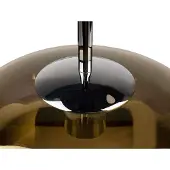 SLV Lampe à suspension en verre Pantilo Ø 29cm - or