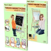 3toysm Tableau magnétique enfant 5in1 Beige - hauteur 98 cm
