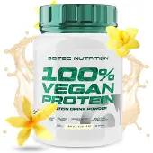 Scitec Vegan Protein protéine végétalienne saveur Vanilla 1000 g