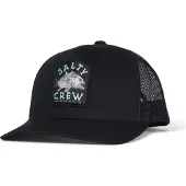 Salty Crew Ulua Retro Trucker Cap Noir