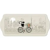 Kiub Plateau Rectangulaire Bug Art Chat Vélo