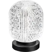 Eth Lampe de table unique Kristel noir