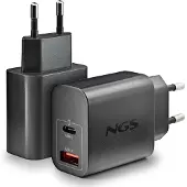 NGS ERA 20W BLACK, Intérieur, AC, 12 V, Noir