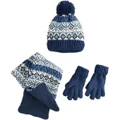 Next Set bleu marine / bleu clair / blanc cassé
