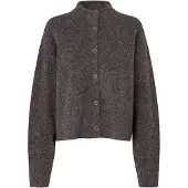 Second female Cardigan 'Menta' chocolat