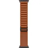 Apple Bracelet Alpine Loop Watch | 44/45/46/49 mm - Taille S - Terracotta / Black Titanium