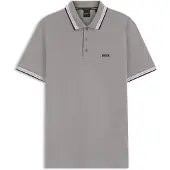 BOSS T-Shirt 'Paddy' gris / noir / blanc