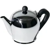 Alessi Théière - - Ca12/8 - Acier Inoxydable Poli - Poignée En Bakélite - 122cl