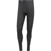 Adidas Sous-vêtements de sport 'TECHFIT COLD.RDY Training Long' gris / noir / blanc