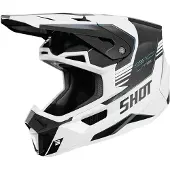 Shot Race Gear Lite S10 Off-road Helmet Blanc M