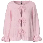 Pieces Cardigan 'PCJIMMA' rouge