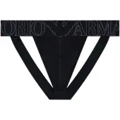 Emporio Armani Megalogo Jockstrap Noir S Homme