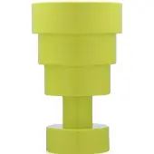 Kartell Sottsass Calice Vase Green