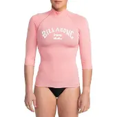 Billabong T-shirt fonctionnel 'Tropic' rose ancienne / blanc
