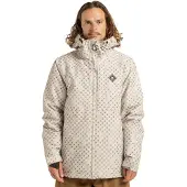 Dc-shoes Basis Print Jacket Beige M Homme