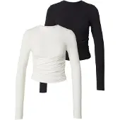 STUDIO SELECT T-shirt 'Daria' noir / blanc