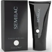 Semilac Elastic Acrylgel gel acrylique ongles teinte Coconut 30 g