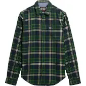 Superdry Chemise marine / jaune / vert / sapin