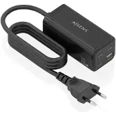 Aisens ASCH-100W4P054-BK, Intérieur, AC, 20 V, 5 A, 1,4 m, Noir
