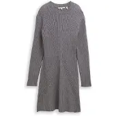 Tom Tailor DENIM Robes en maille gris