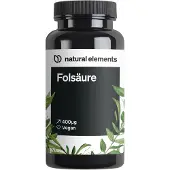 Natural Elements Comprimés d'acide folique - 400 comprimés_pour 13 mois