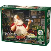 Cobble Hill Puzzle Santa peinture voitures 1000 pièces