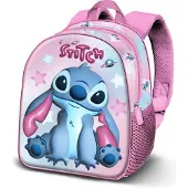 KARACTERMANIA Sac à Dos 3D Elite - Disney Lilo et Stitch Cosmic - Rose - Taille Unique