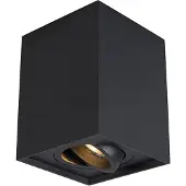 QAZQA Spot intelligent noir orientable avec WiFi GU10 - Quadro Up