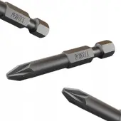 Stalco Embout Pozidriv 1/4" PZ 1x50mm Acier S2