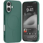 Mercury Semi-silicone MagSafe Series (Apple iPhone 16), Coque pour téléphone portable, Vert