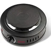 Girmi Plaque chauffante électrique Ø110mm 500W, régulation de température PE1600