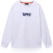 Napapijri T-Shirt 'Fiemme' bleu marine / jaune / blanc