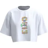 Elho T-shirt 'Grenada 89' bleu / vert / orange / blanc