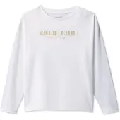Calvin Klein T-Shirt or / blanc