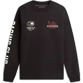 Tommy Hilfiger T-Shirt 'MODERN ATHLEISURE' rouge / noir / blanc