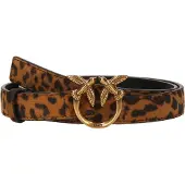 Pinko Ceinture 'Love Berry' marron / noir