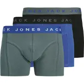Jack & Jones Boxers 'JACBENNETT' bleu / gris / noir