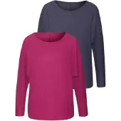 Vivance T-shirt bleu nuit / baie