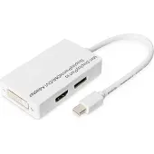 Digitus Mini DisplayPort Adapt. DisplayPort HDMI + DVI