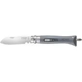 Opinel - Couteau de bricolage multifonctions - Couteau Bricolage T9 Gris