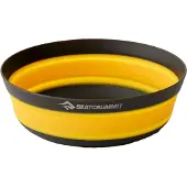 Sea to Summit - Bol pliable ultra-léger - Frontier Ultralight Collapsible Bowl Yellow en Silicone - Taille M - Jaune