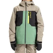 Quiksilver Dawson Jacket Beige 10 Years Garçon