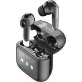 Cellularline Bluetooth Earphones HUSH (6 h, Sans fil), Écouteurs, Noir