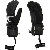 Oakley - Gants chauds et imperméables - Timberline Glove Blackout pour Homme en Cuir - Taille S - Noir